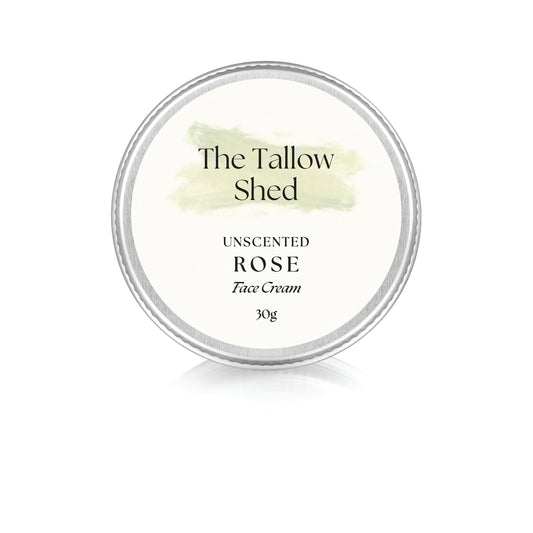 Unscented Rose Face Cream